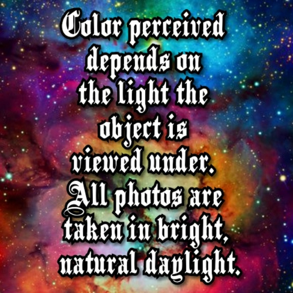 🌙💙Blue Rainbow Aura Quartz Ring - Picture 6 of 9